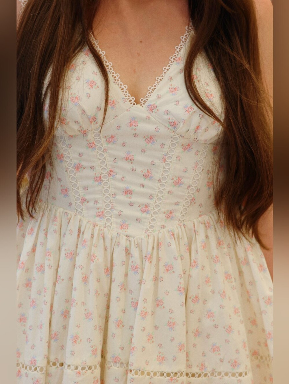 BNWT Mable Nicoletta Cotton Mini Dress - Picture 3 of 4